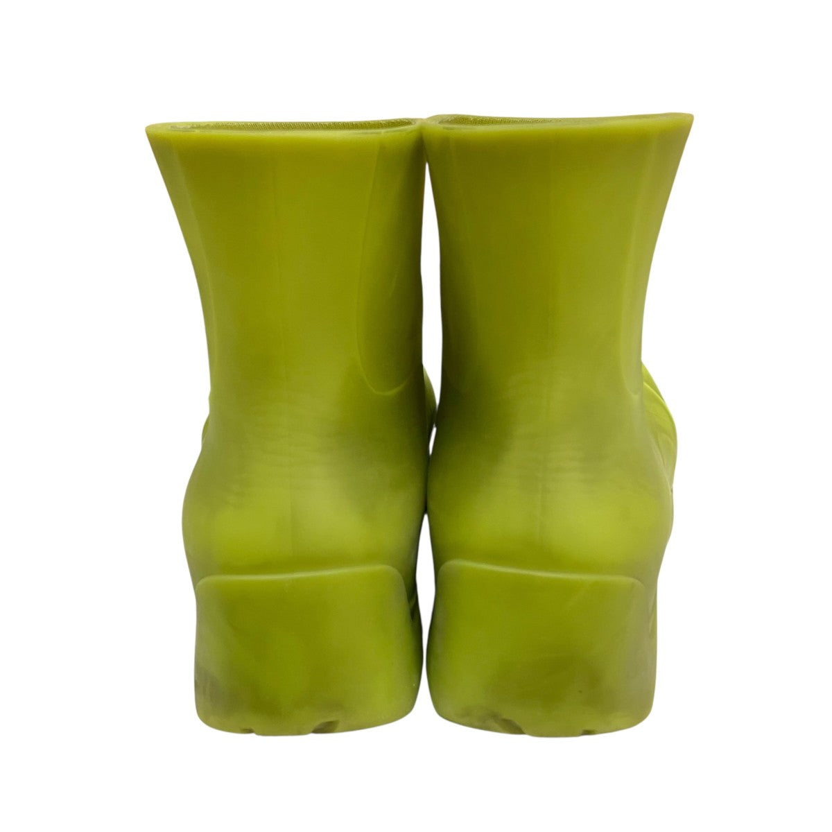 BOTTEGA VENETA(ボッテガヴェネタ) puddle bootsブーツ 黄緑 サイズ 37
