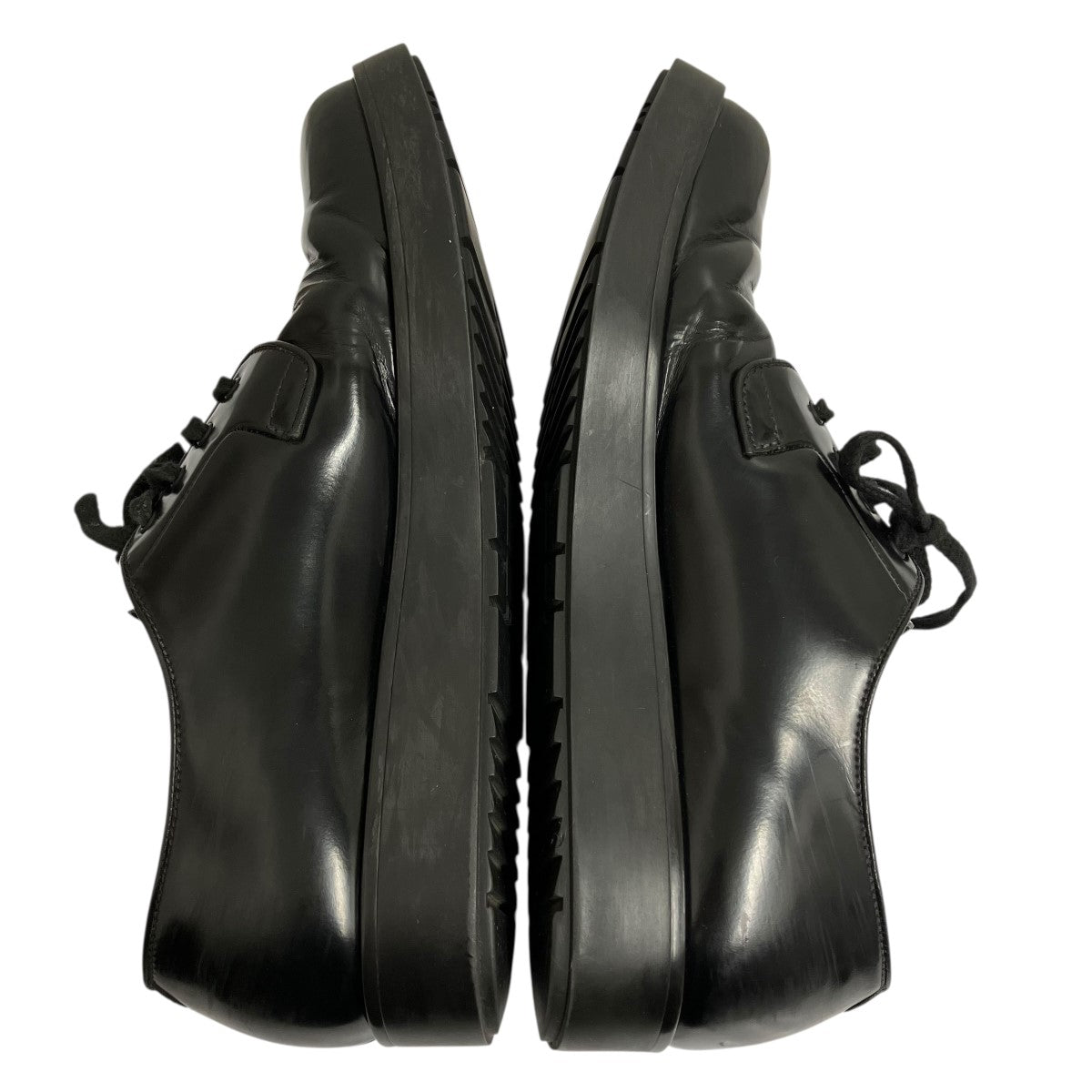 PRADA(プラダ) レザーシューズ2EG261 2EG261 ブラック サイズ 8