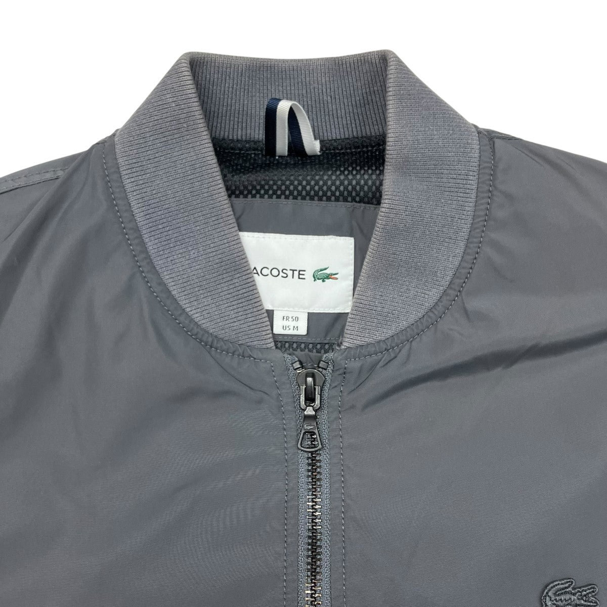 LACOSTE(ラコステ) MA-1ジャケットBH113EL BH113EL グレー サイズ M