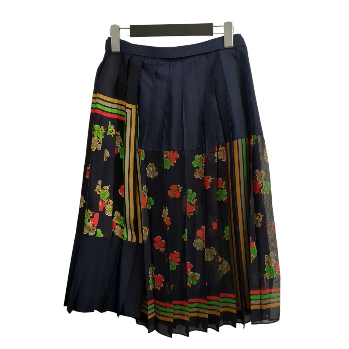 sacai(サカイ) スカート17-03360 17-03360 ネイビー サイズ 2｜【公式
