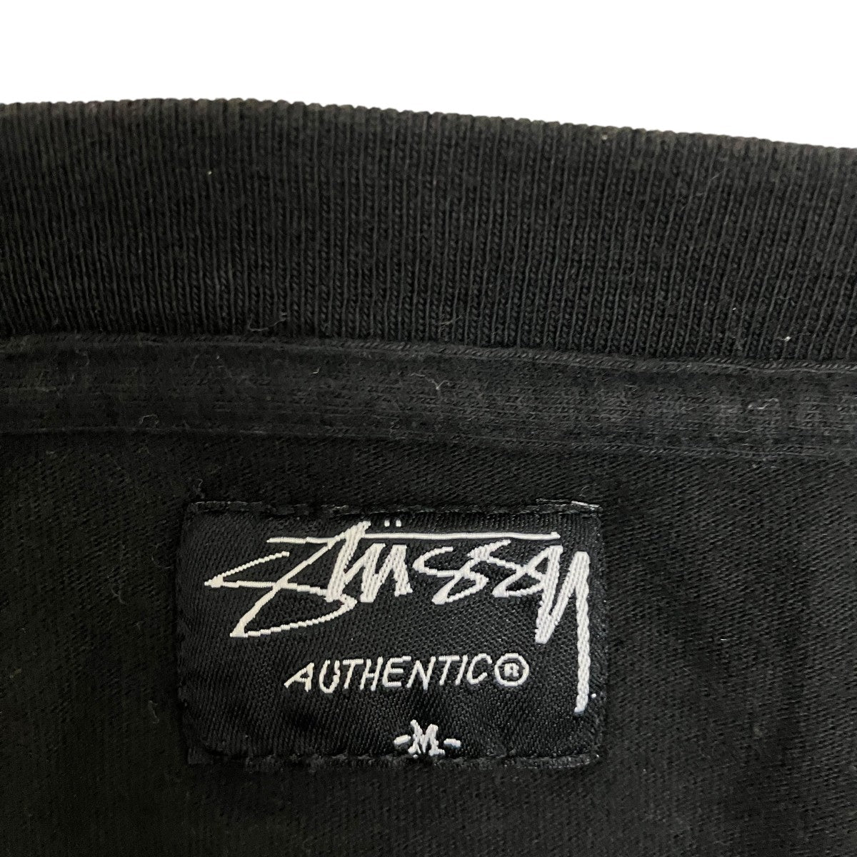 stussy(ステューシー) 00's OLD STUSSY総柄Tシャツ ブラック サイズ M