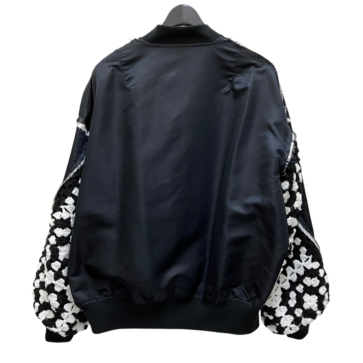 DISCOVERED(ディスカバード) CROCHET SLEEVE MA-1ボンバージャケットDC