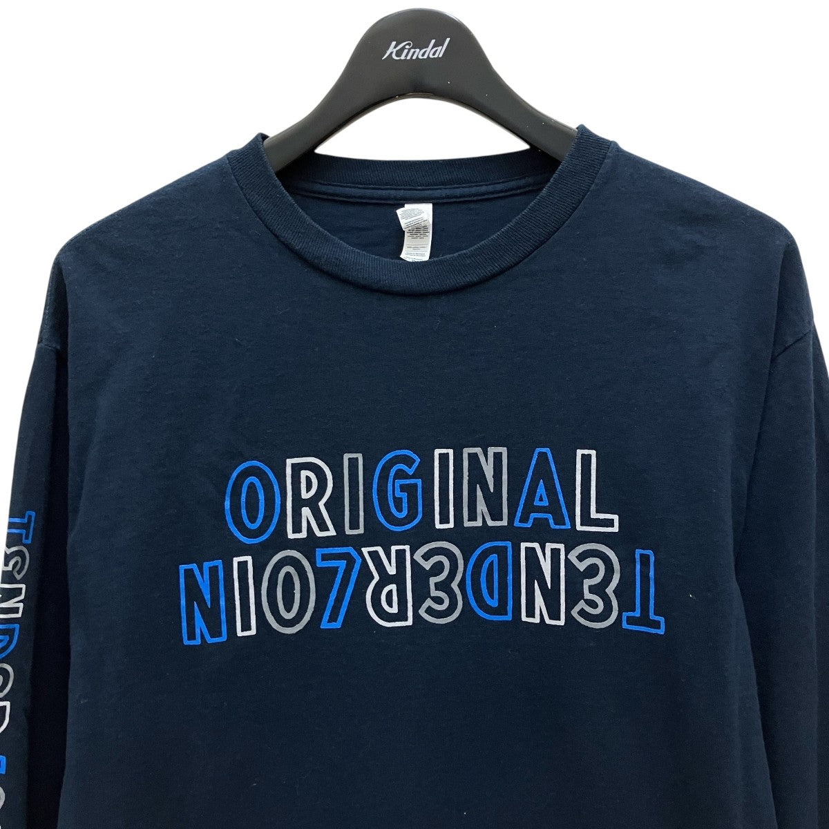 TENDERLOIN(テンダーロイン) ロングスリーブTシャツ ネイビー サイズ M