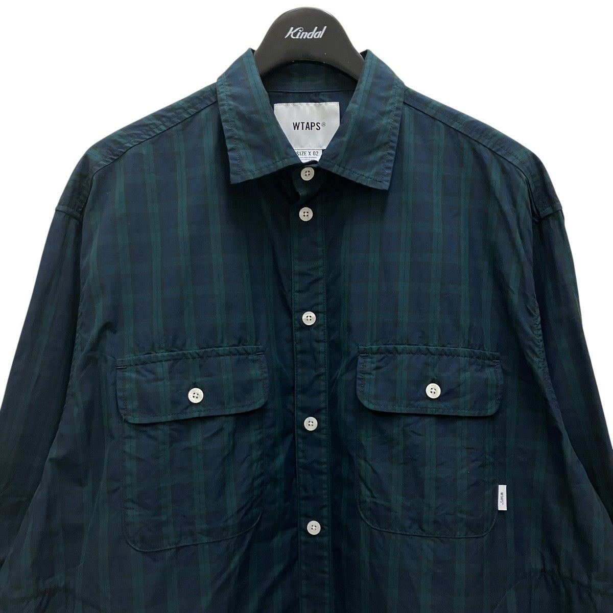 WTAPS(ダブルタップス) タータンチェックワークシャツ251TQDT-SHM02