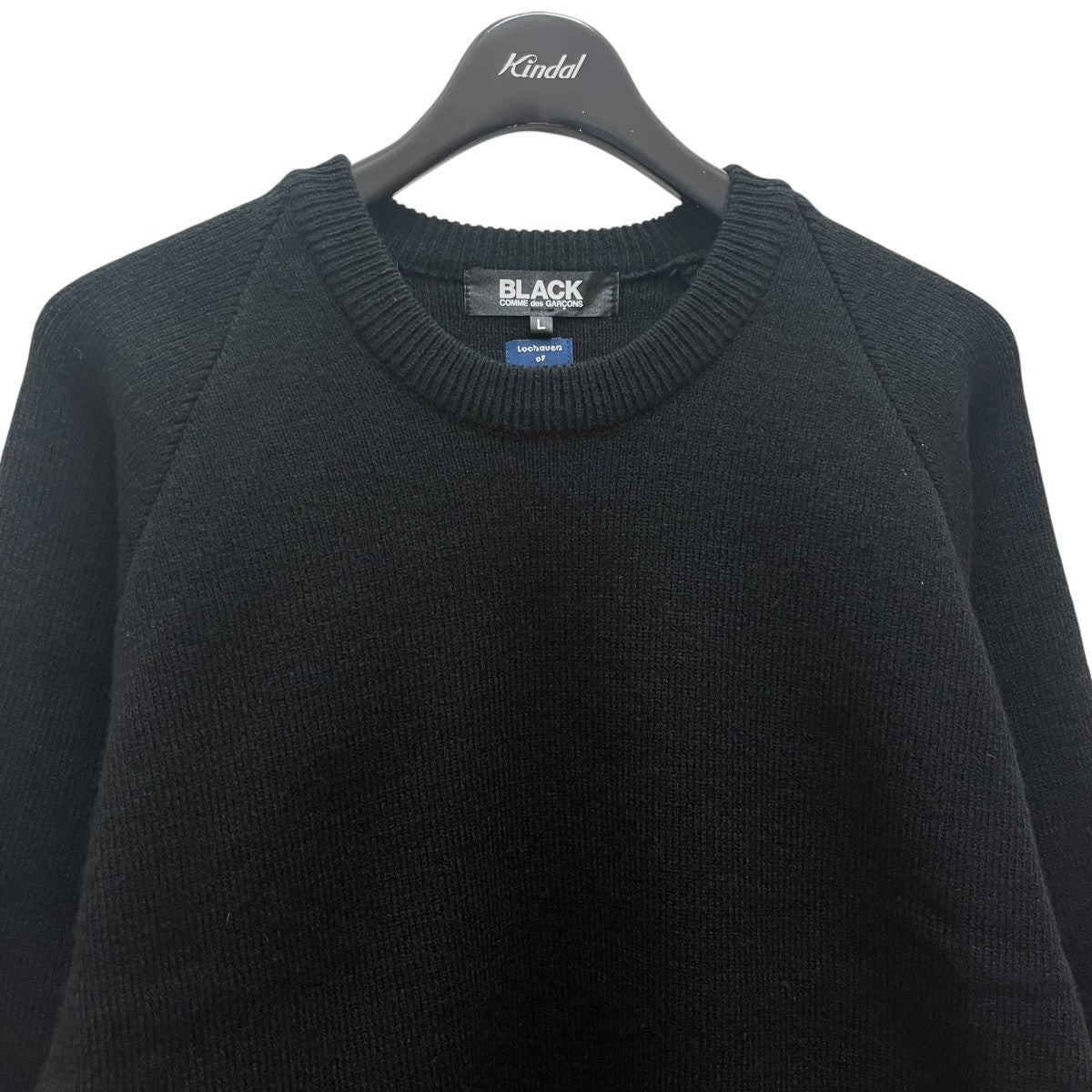 BLACK COMME des GARCONS×Lochaven バックロングニット1D-N003 1D-N003