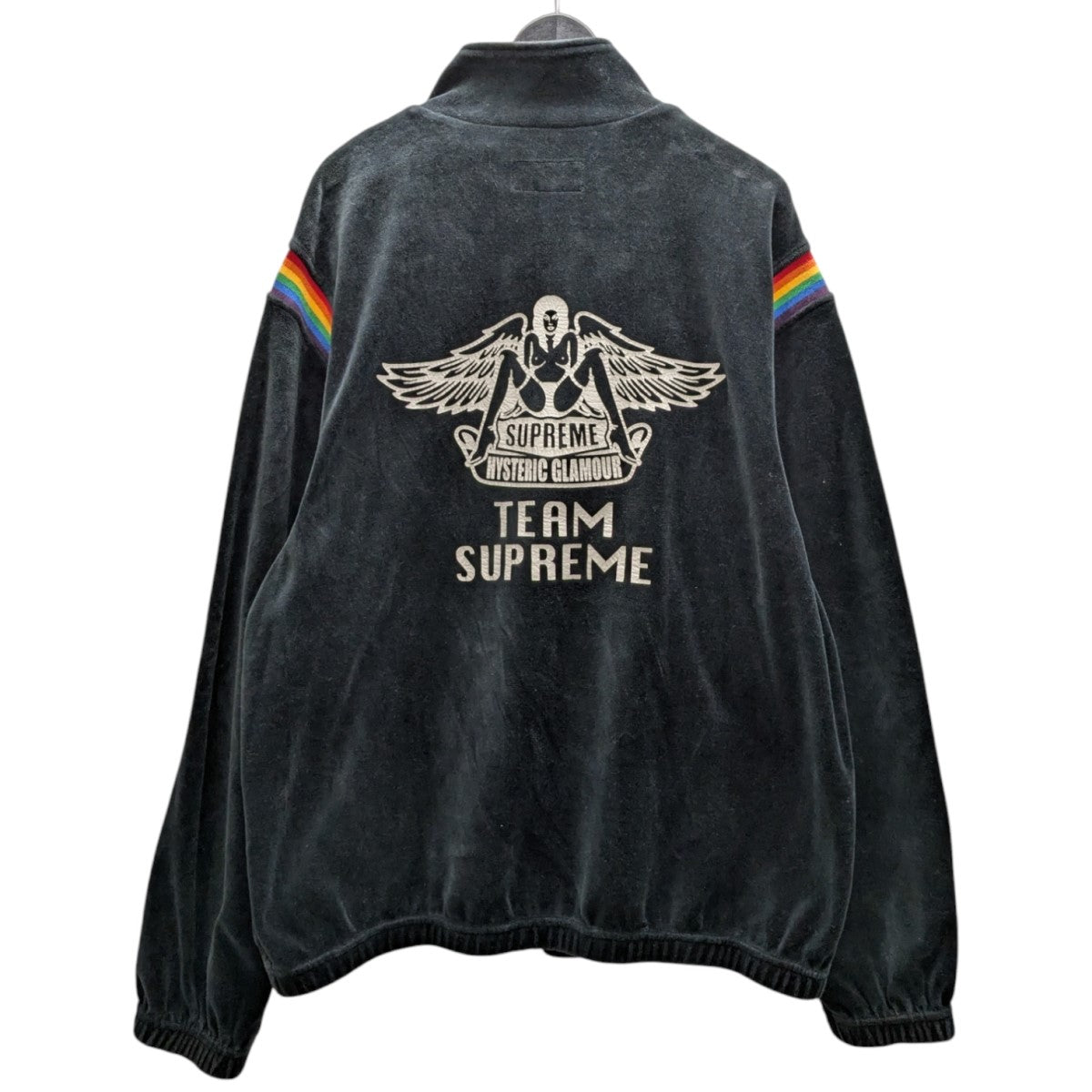 SUPREME×Hysteric Glamour Velour Track Jacketベロアジップジャケット