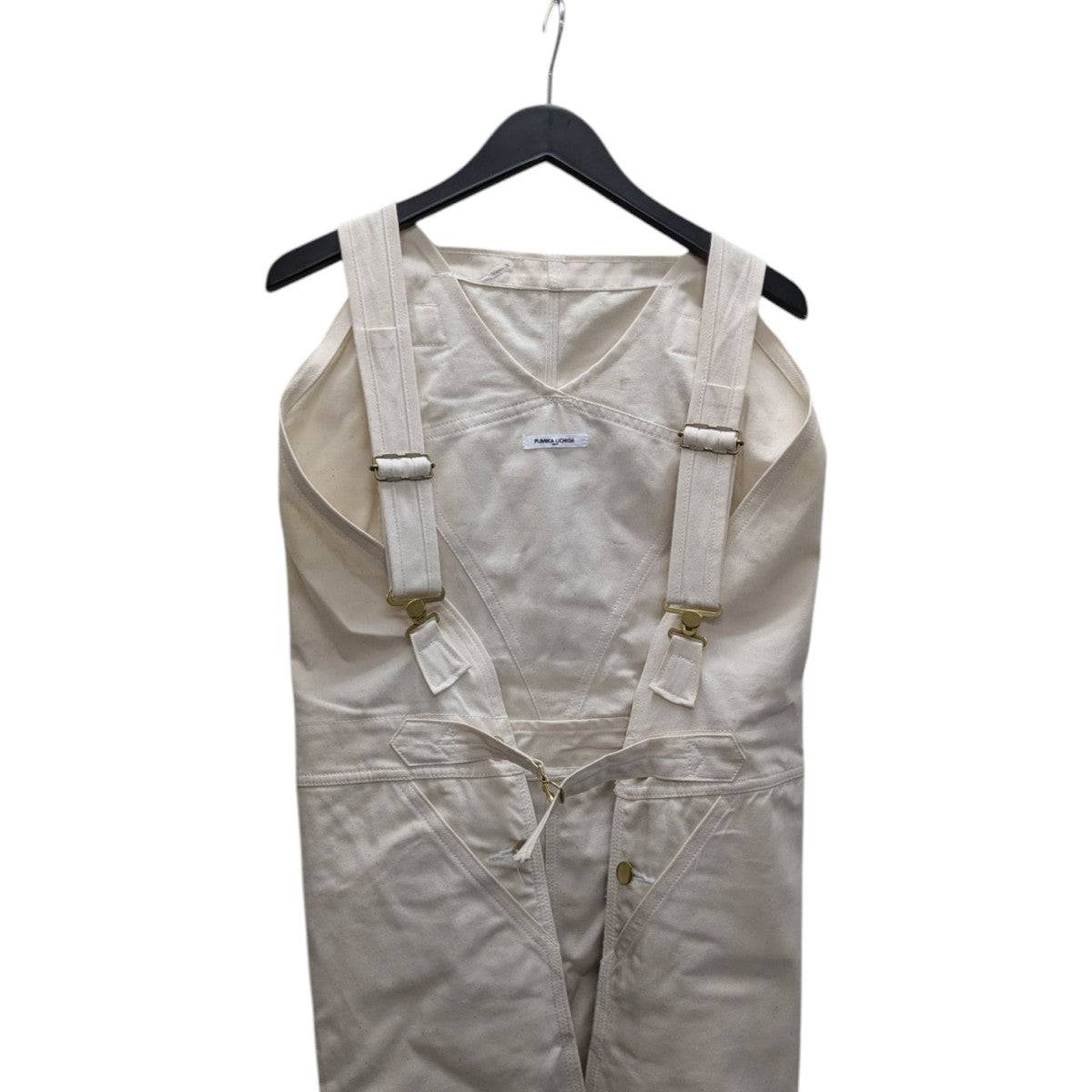 FUMIKA UCHIDA(フミカウチダ) DENIM OVERALL APRON MIDI DRESSデニム