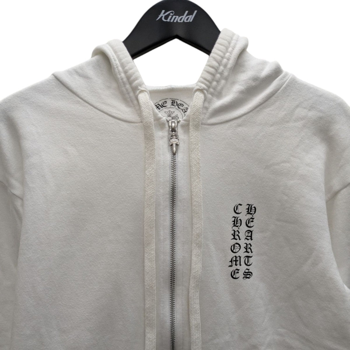 CHROME HEARTS(クロムハーツ) ジップパーカー ホワイト サイズ M