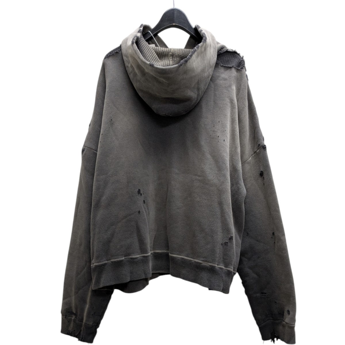 SAINT MICHAEL(セントマイケル) ジップパーカー グレー サイズ M