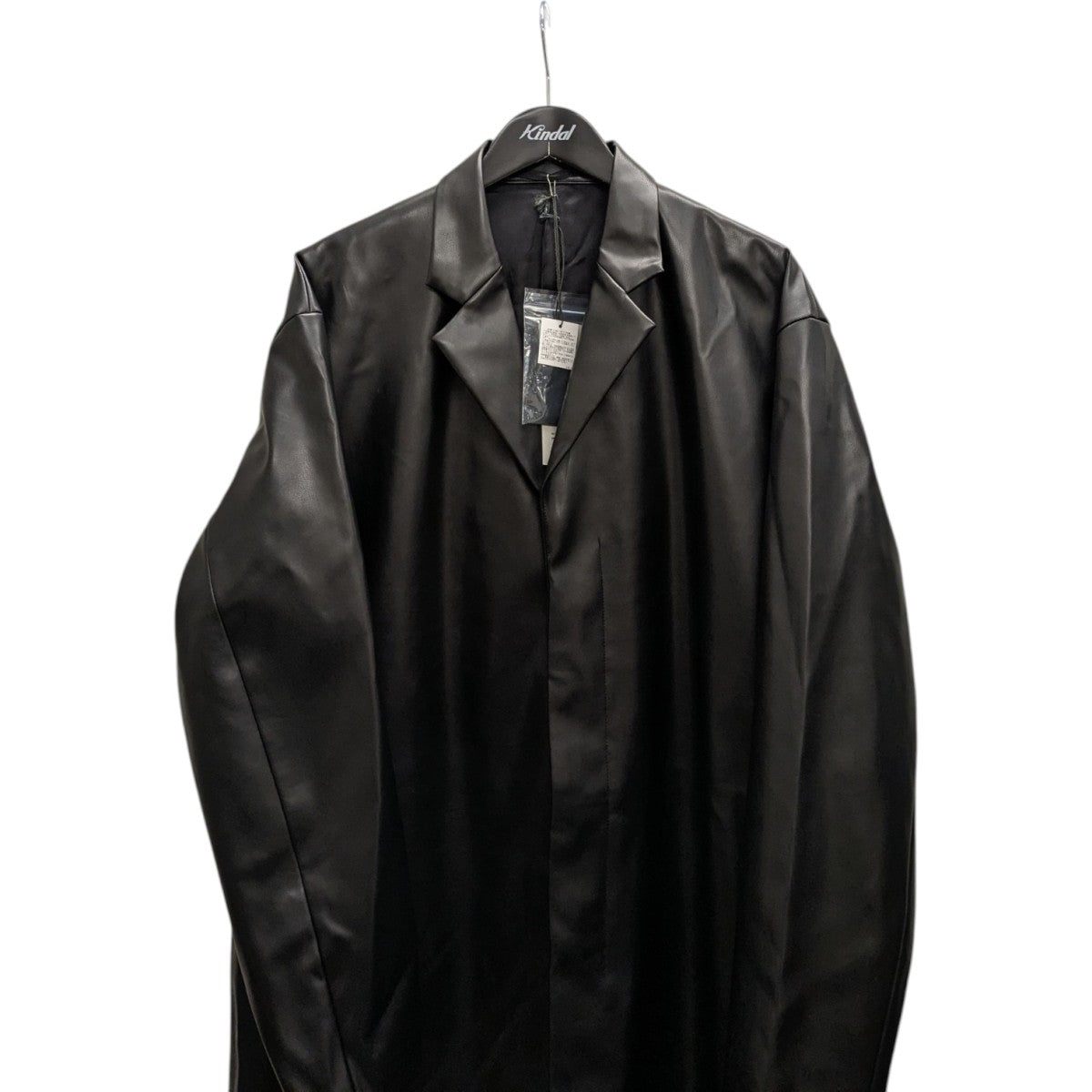 LAD MUSICIAN(ラッドミュージシャン) 25SSFAUX LAMBSKIN LONG JACKET