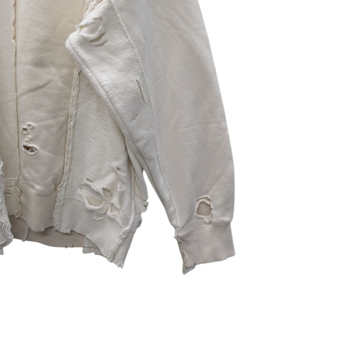 stein(シュタイン) 23SS OVERSIZED RECONSTRUCTION SWEAT LS ダメージ