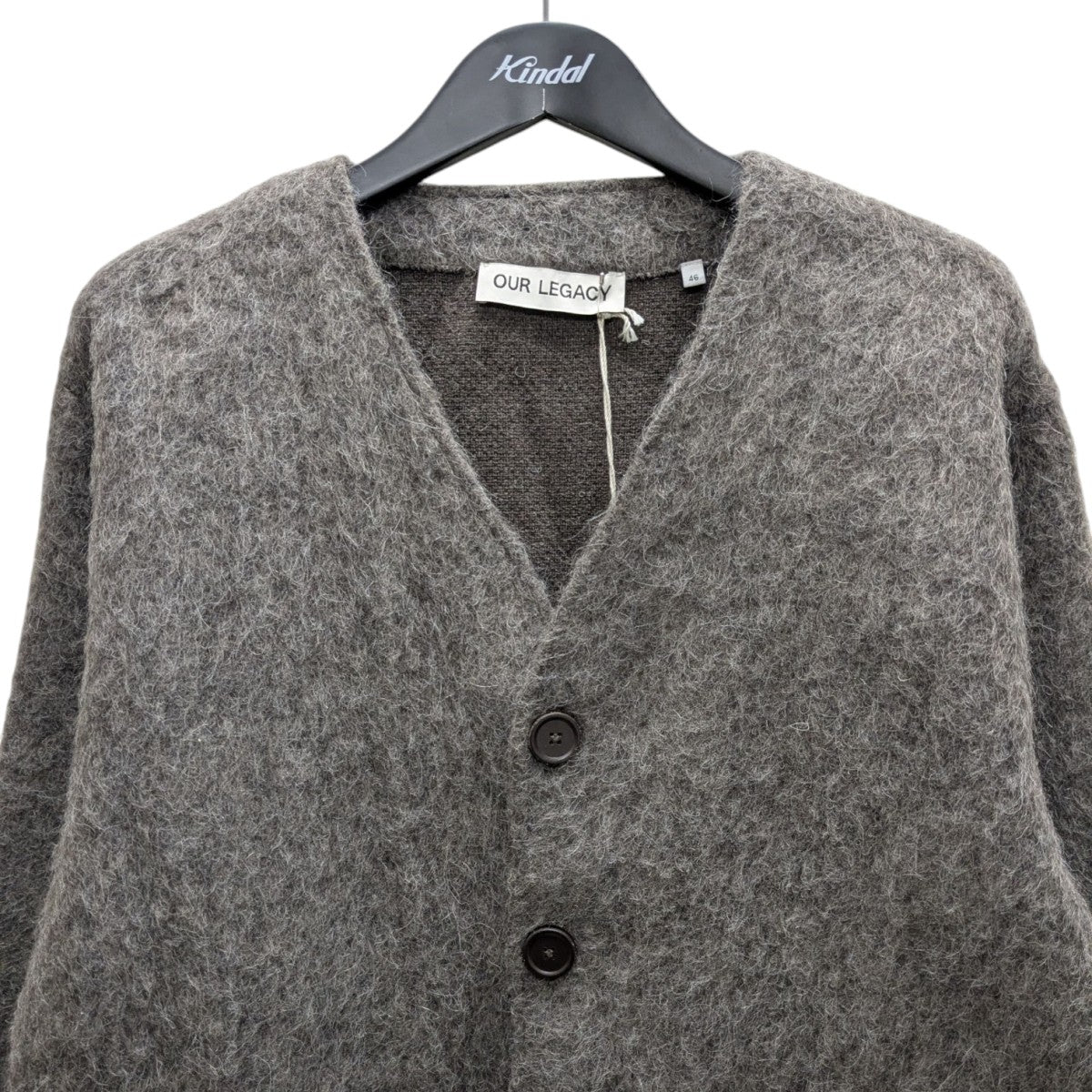 OUR LEGACY(アワーレガシー) Mole Grey Mohairモヘアカーディガン