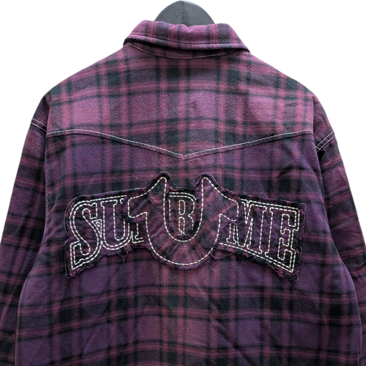 Supreme×TRUE RELIGION 25AWQuilted Lined Plaid Flannel Shirt