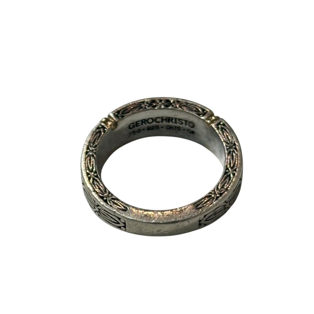 GEROCHRISTO(ジェロクリスト) Erotokritos Band Ringリング シルバー