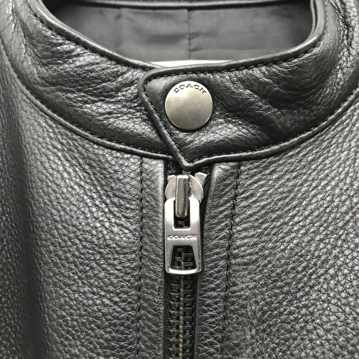 COACH(コーチ) ライダースジャケットF86594 F86594 ブラック サイズ XS