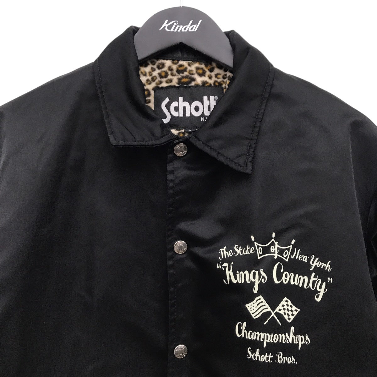 Schott(ショット) ナイロンジャケット3112019 3112019 ブラック サイズ