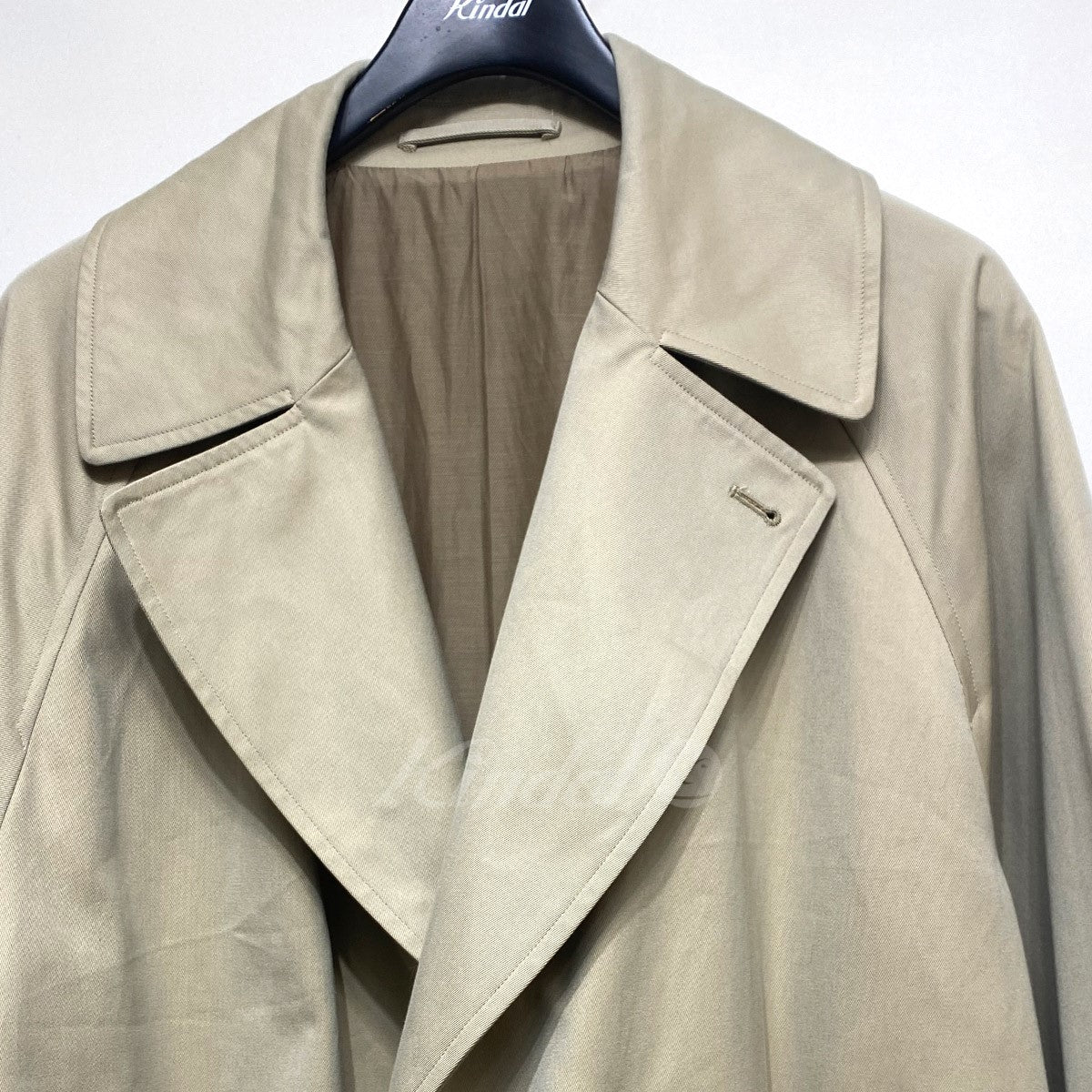 COMOLI(コモリ) 2020SS コットンギャバタイロッケンコート R01-04004