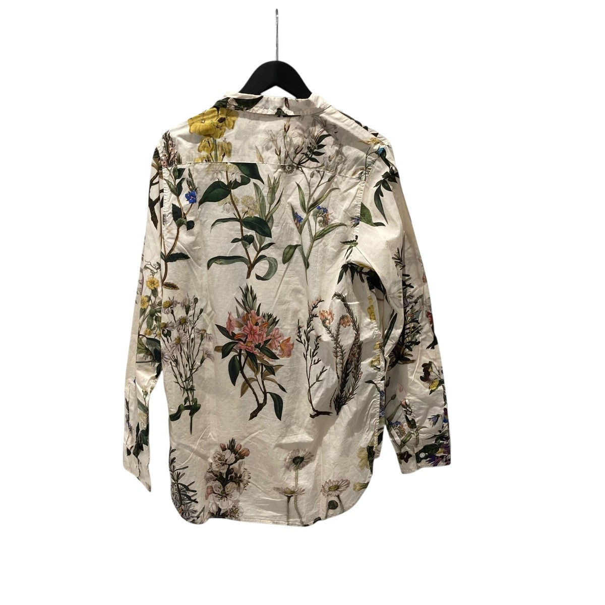 Paul Harnden(ポールハーデン) M．Easy shirt総柄長袖シャツ ピンク