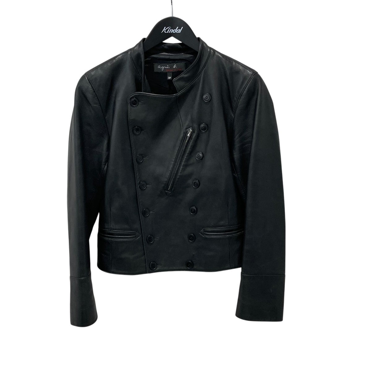 agnes b(アニエスベー) フィフルレザージャケットX336CUW1 X336CUW1