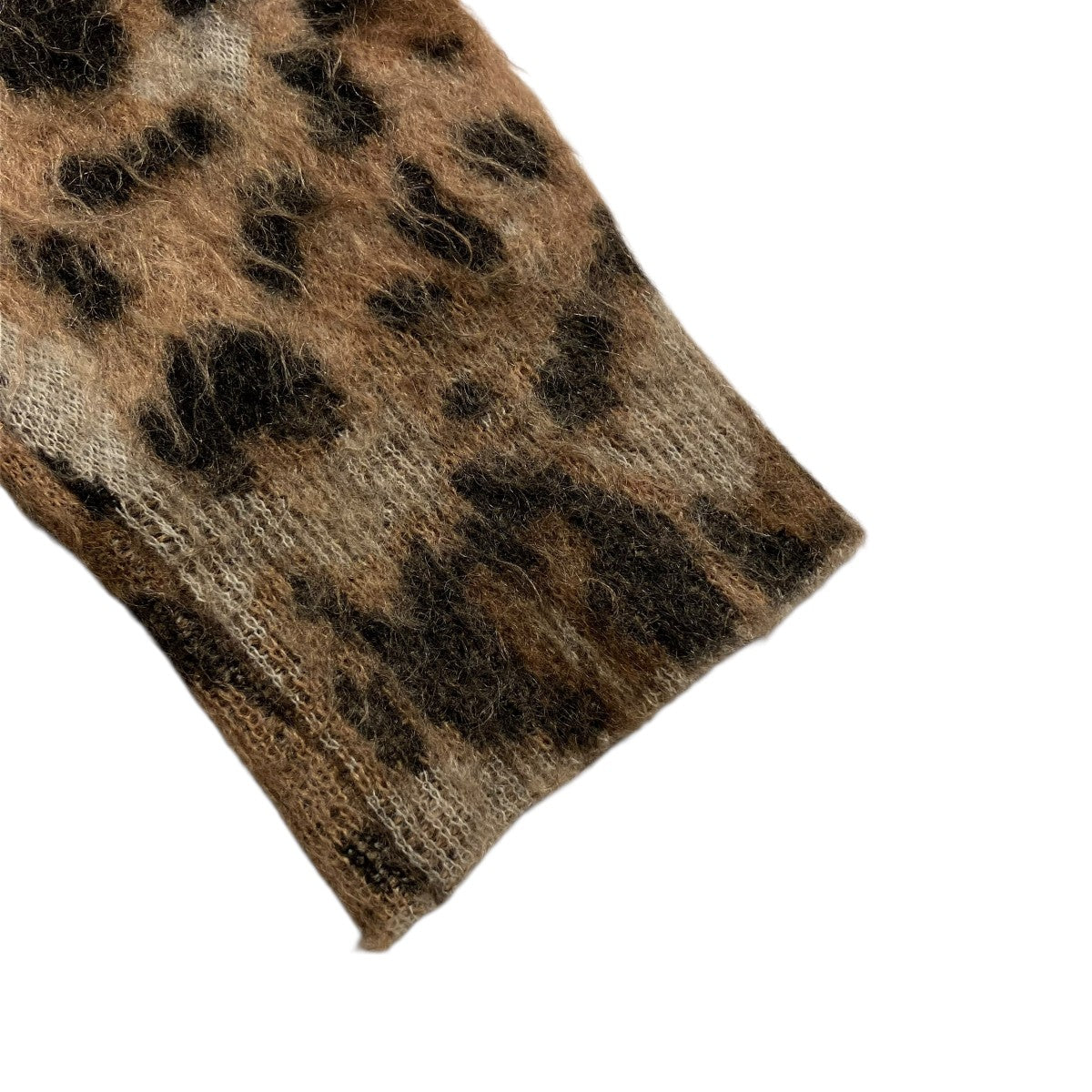 Saint Laurent Paris(サンローランパリ) レオパードモヘアニット512402