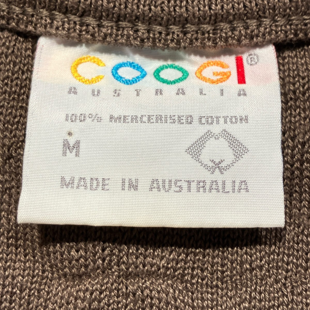 COOGI(クージー) オーストラリア製ニットベスト マルチ サイズ M