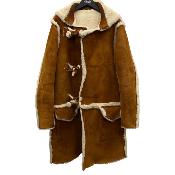 UNUSED(アンユーズド) ムートンダッフルコートダッフルコート ブラウン