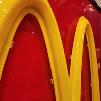 サインボード マクドナルド McDonald's 看板 額装 ディスプレイ