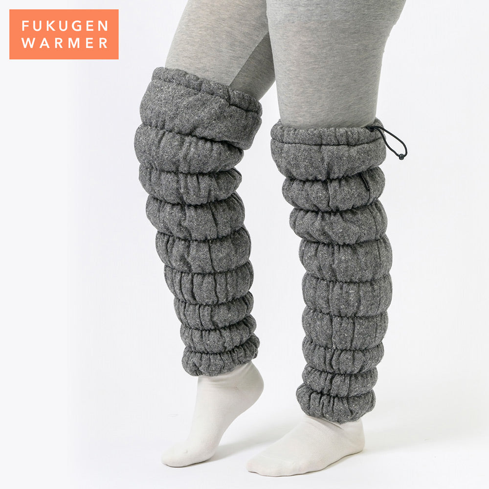 復元ウォーマー：ロングレッグ厚手（グレー）【10%OFFセール