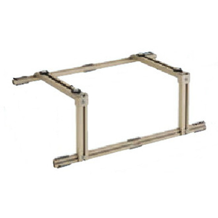 楽天市場】オーケー器材エアコン室外機架台アルミキーパー/2段置台K