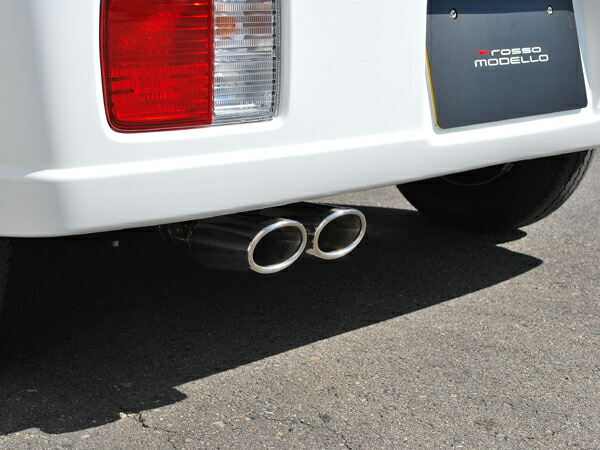 楽天市場】エブリイDA17 デュアルマフラーカッター センター出し