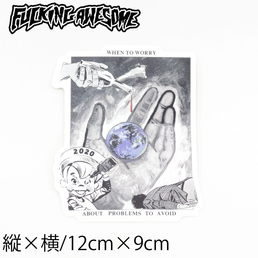 楽天市場】ファッキンオーサム スケボー ステッカー Fucking Awesome