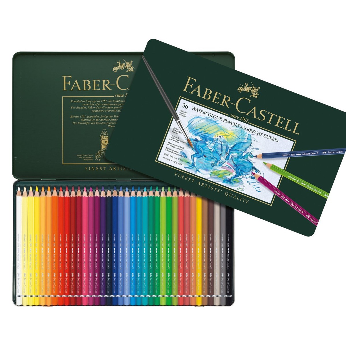 楽天市場】アルブレヒト デューラー 120色セット アーチスト用 水彩
