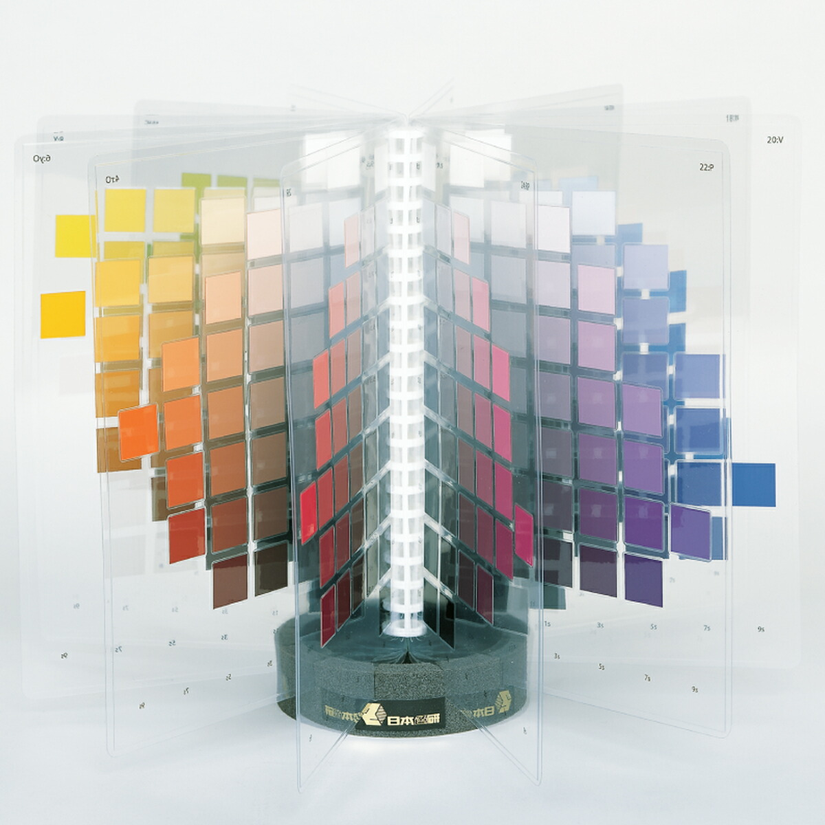 楽天市場】ライト色立体 マンセル 10色相 日本色研 A5判ラミネート