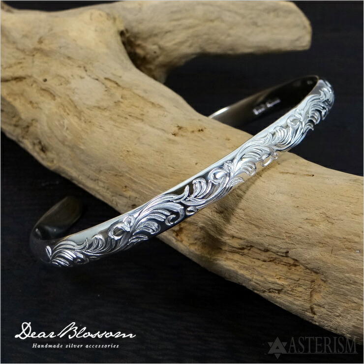 楽天市場】Dear Blossom（ディアブロッサム）平打ち唐草バングル(B-002