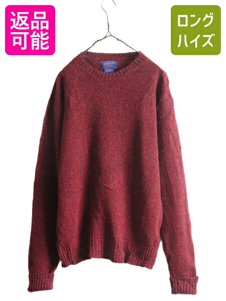 楽天市場】70s USA製 □ ペンドルトン シェットランド ウール 長袖