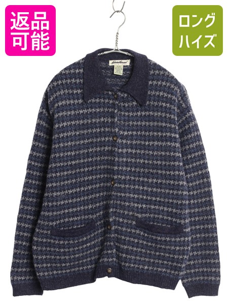楽天市場】80s エディーバウアー バーズアイ ウール ニット