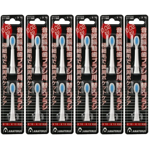 楽天市場】音波振動歯ブラシ・プラジール2 替えブラシ6本セット : 日本