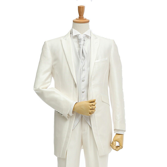 楽天市場】【レンタル】タキシード ホワイト（TX-017） フォーマル