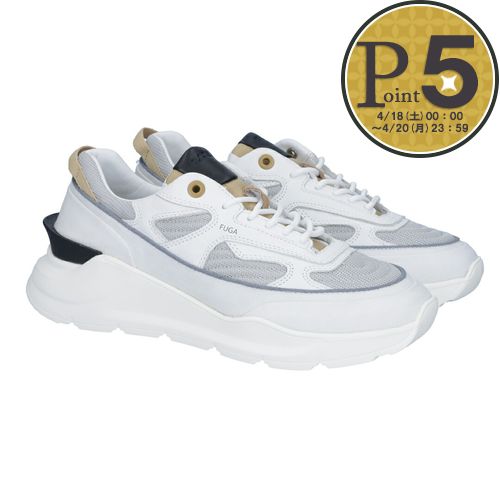 楽天市場】D.A.T.E. デイト スニーカー FUGA メンズ ローカット ロゴ