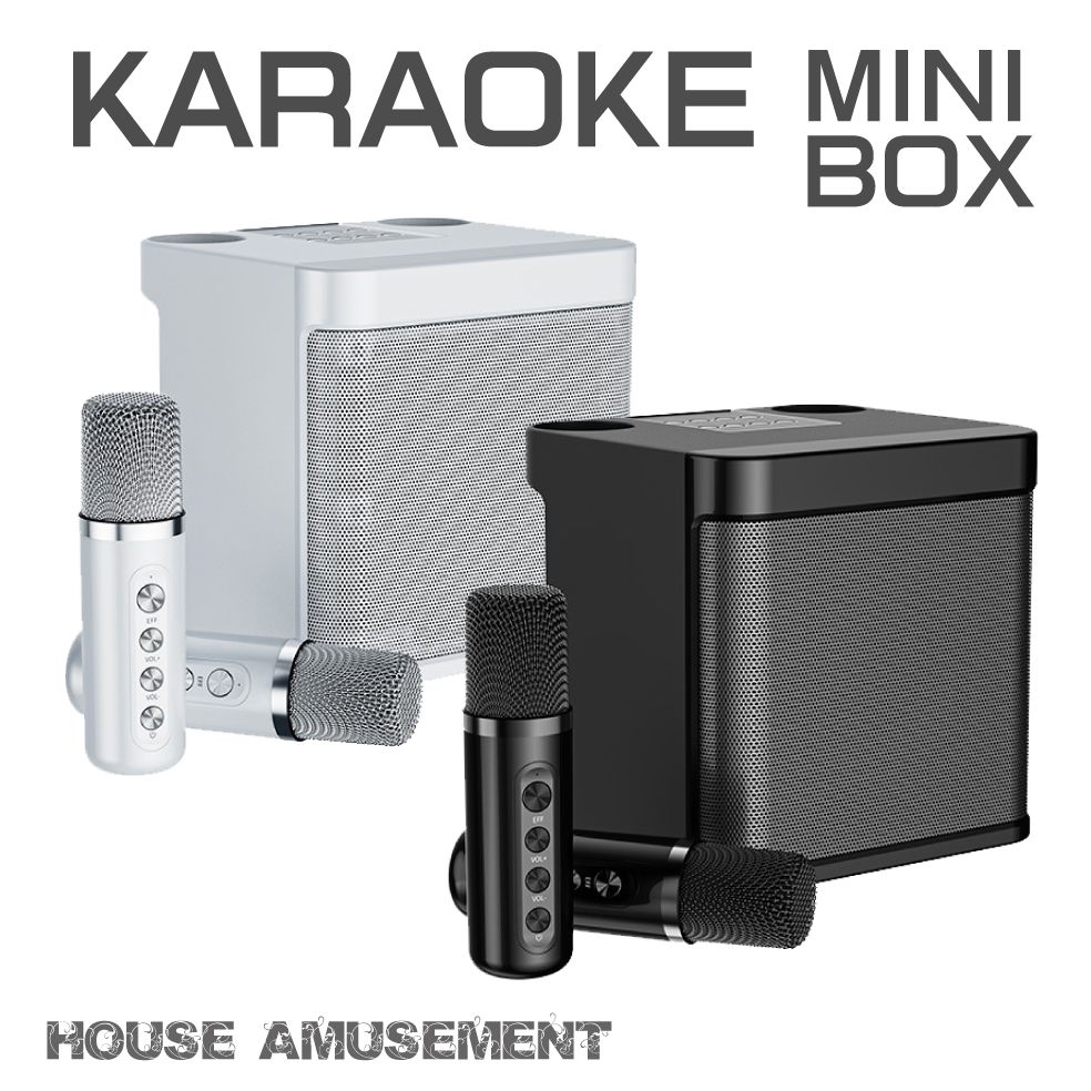 楽天市場】カラオケ マイク スピーカー ポータブル ミニカラオケ