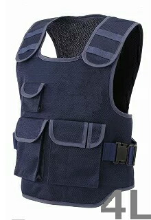 楽天市場】防刃ベストポリスマンタイプ(外衣のみ)警察ベストをモデルに