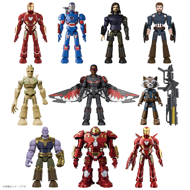 楽天市場】Blokees Figures マーベル インフィニティ・サーガ 第3弾