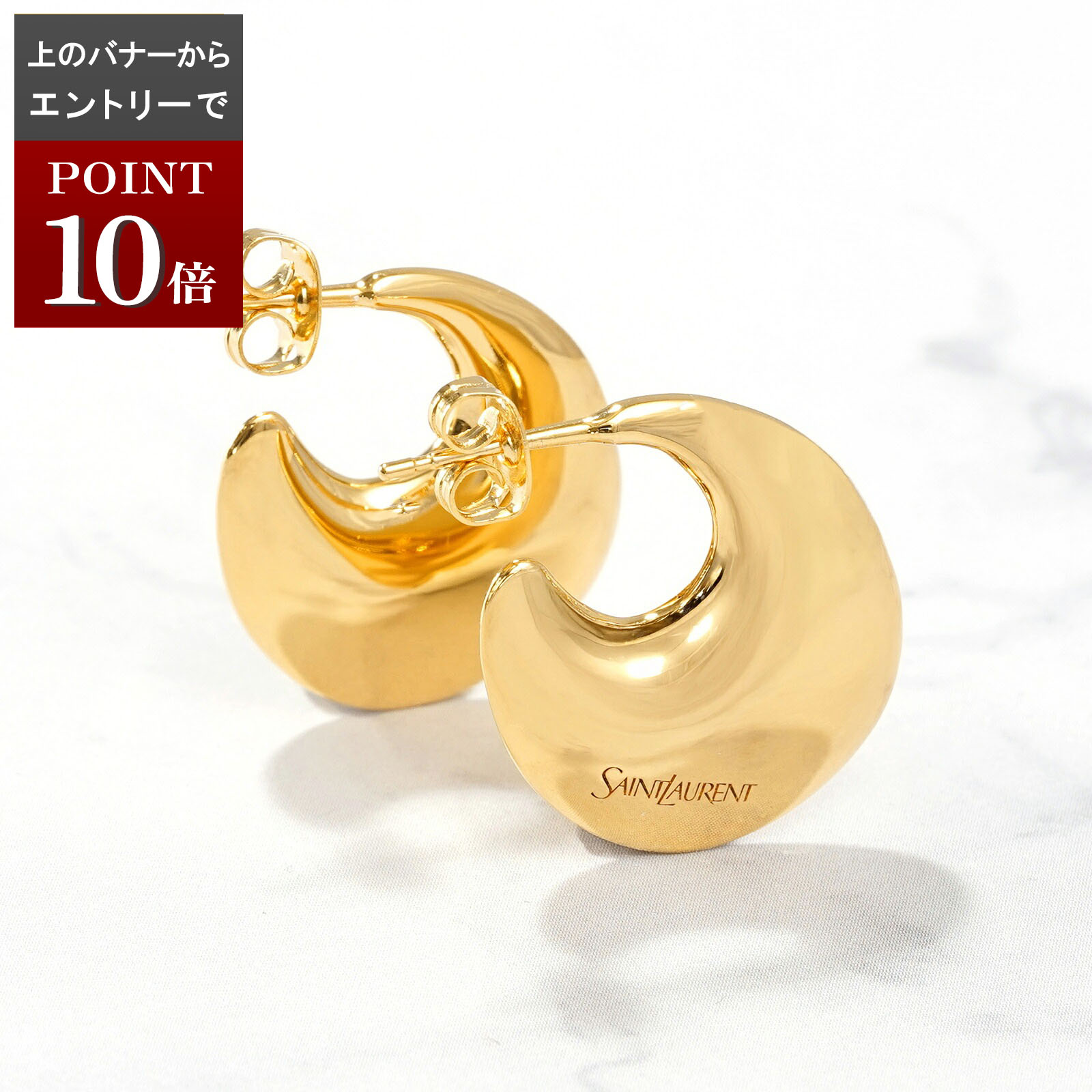 楽天市場】SAINT LAURENT サンローラン ピアス 746670 Y1500