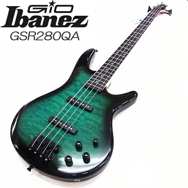 楽天市場】Gio Ibanez GSR180-BS アイバニーズ 4弦エレキベース