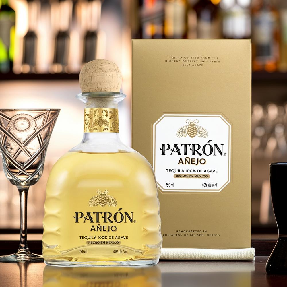 楽天市場】パトロン レポサド テキーラ 750ml 40度 箱付 逆流防止プラ