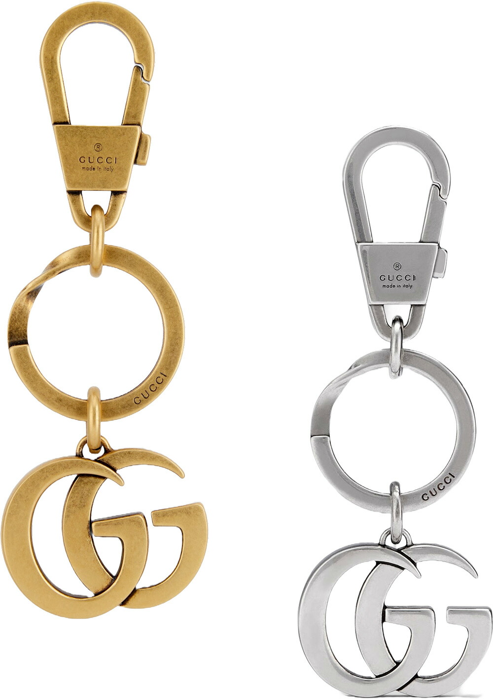 楽天市場】GUCCI グッチ キーリング＆キーホルダーエンボスロゴハート