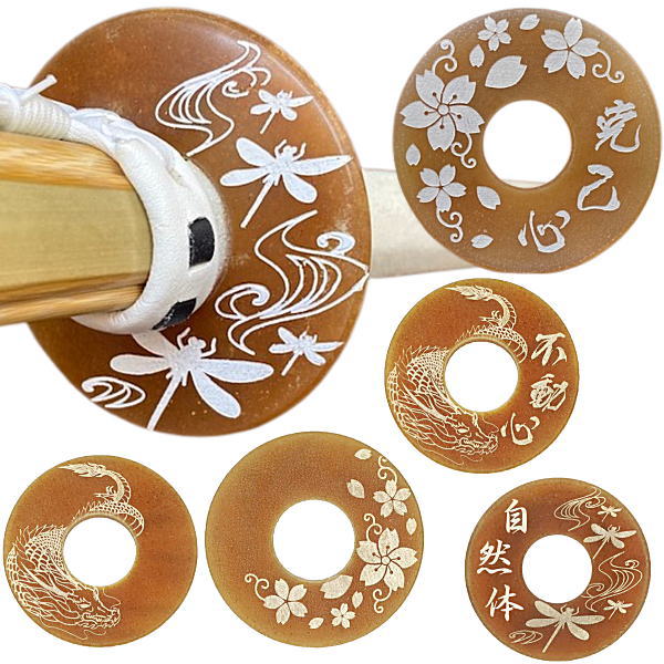 楽天市場】剣道 4mm革鍔 竹刀のサイズ34寸 36寸 37寸 38寸プレゼントに