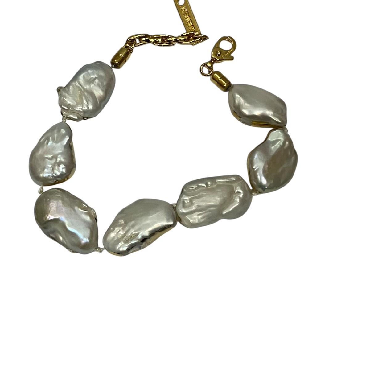 楽天市場】【中古】AMBUSHボールチェーン ネックレス ゴールド【価格