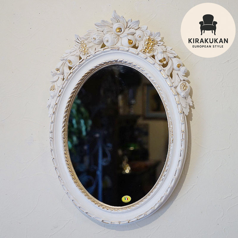 楽天市場】【スーパーセール価格】 鏡 壁掛け アンティーク イタリア製