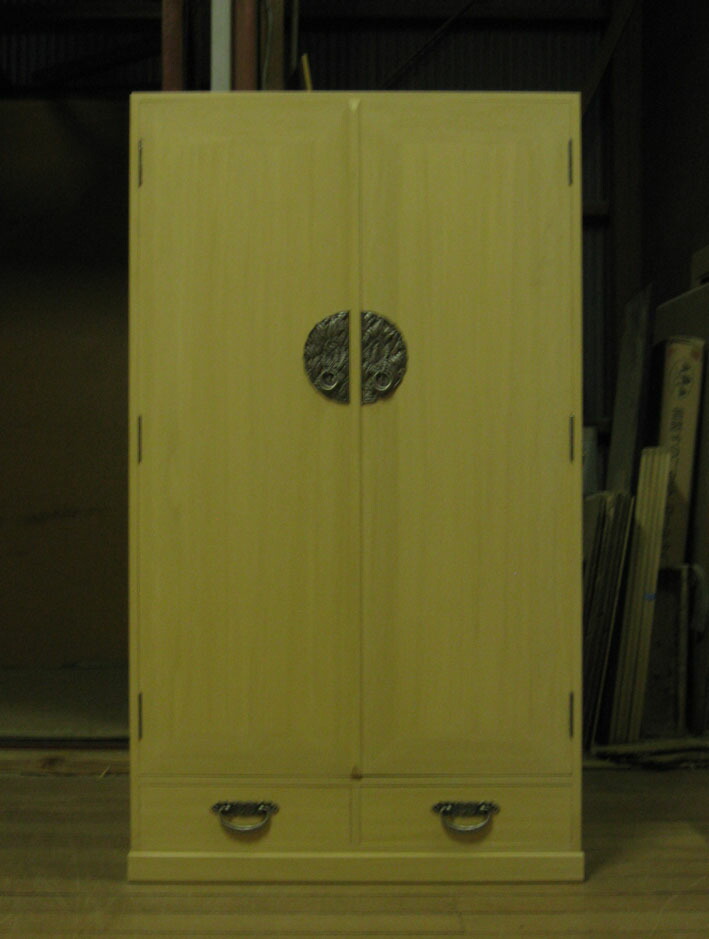 楽天市場】桐三味線箪笥桐タンス桐たんす収納三味線ケース総桐三味線